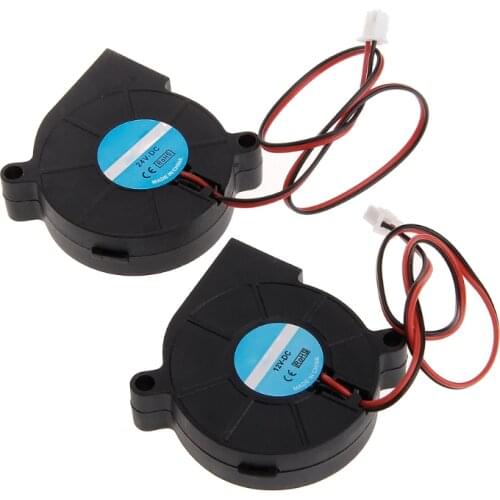 3D Printer Fan 5015 DC 50X50x15mm 0.23A Sleeve-Bearing Blower for Reprap i3