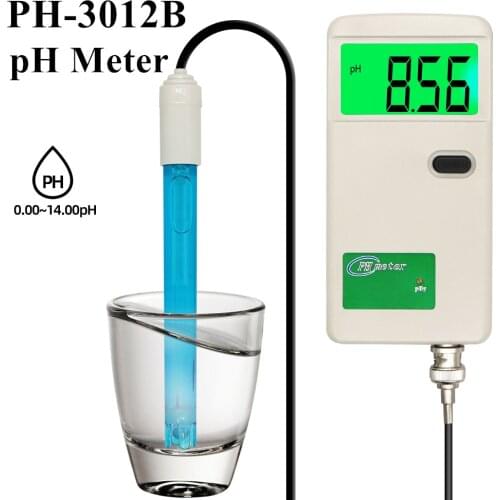 High Precision PH-3012B pH Meter Water Quality Acidity Tester Monitor for Aquarium Pool Laboratory Drinking Water 40% off