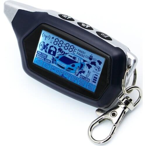LCD Alarm Keychain LCD fit on KGB EX-8, EZ-THREE remote control two way car alarm system