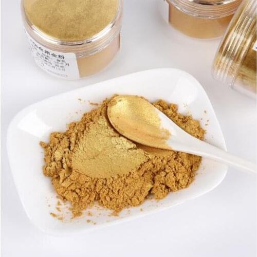 15g Edible Gold Powder Mousse Cake Fondant Macaron Chocolate Glitter Powder Silver Powder Baking Cake Color Decorating Tools