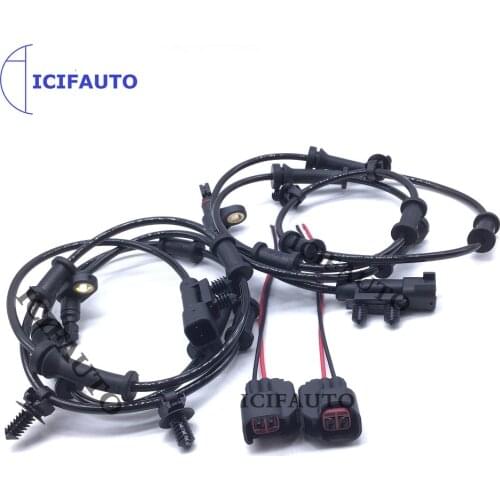 ABS Wheel Speed Sensor Front Left /Right Connector Plug For Jeep Wrangler JK 2007-2017 3.6 3.8L 52060156AD 68003281AC 68003281AB