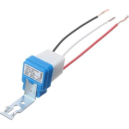 Automatic On Off Light Control Switch Mayitr Photo Control Sensor Switches AC 110V 10A 50-60Hz For Street Highways Lighting Lamp