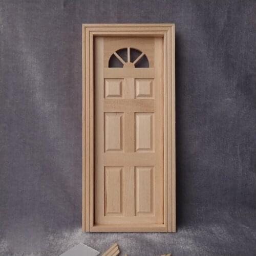 G07-X431 children gift Toy 1:12 Dollhouse mini Furniture Miniature rement Doll accessories DIY 2 grid Sliding window 1pcs