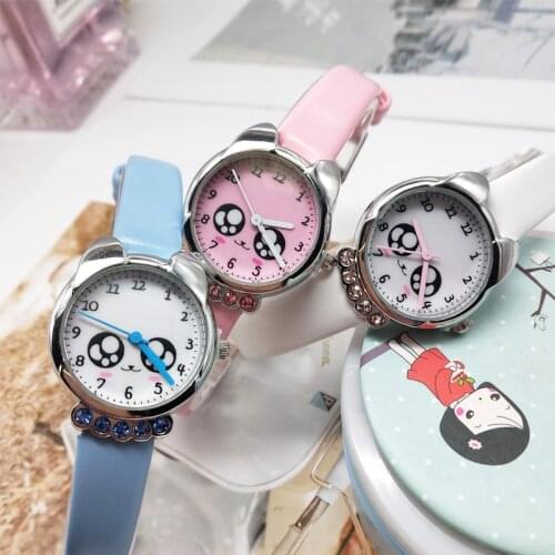 Children Watch Cartoon Girls Quartz Watch Primary School Students Cute Cartoon The Belt Contracted Kids Watches