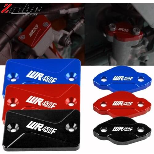 For Yamaha YZ125 YZ125F YZ250 YZ250F YZ450F WR250F WR450F CNC Motorcycle accessories Front Rear Brake Fluid Reservoir Cover Cap