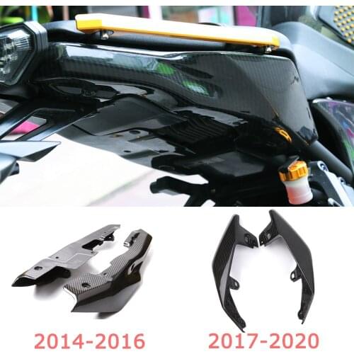 For Yamaha mt09 MT-09 fz09 FZ-09 motorcycle carbon fiber Left and right rear side panels surround rear wing 2013-2016 2017-2020