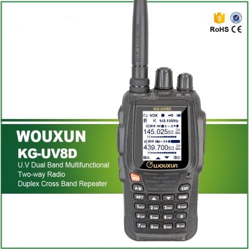 WOUXUN KG-UV8D VHF& UHF Dual Band Two-way Radio Wouxun KG UV8D Walkie Talkie