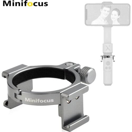 Smooth X Microphone Mount Clamp Cold Shoe Adapter Ring for Zhiyun Smooth X Gimbal Vlog Mounting Accessories Mic LED Video Light