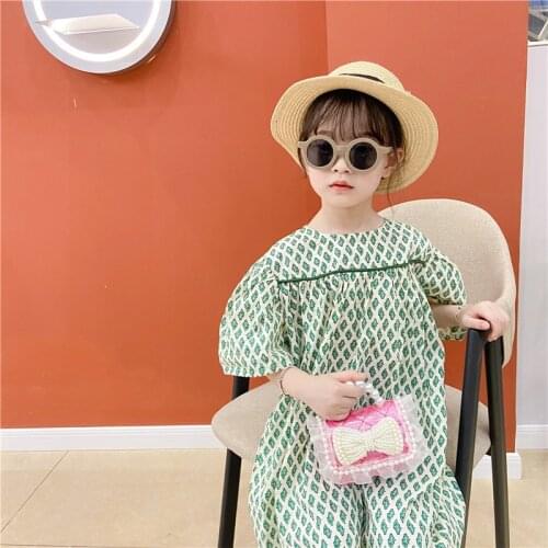 Kids Mini Purse 2021 Cute Princess Crossbody Bags for Girls Small Coin Pouch Girl Party Pearl Wallet Clutch Bag Handbag Gift
