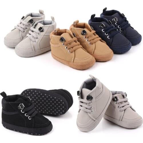 Newborn Baby Boy Shoes Spring Breathable First Walkers 0-18Months Kids Shoes For Newborn Crib Shoes