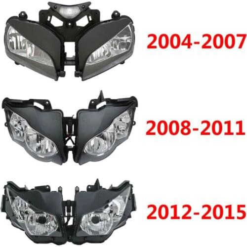 Motorcycle Front Headlight Lamp Assembly For Honda CBR1000RR 2004-2007 2008-2011 2012-2015