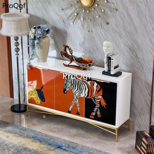 Prodgf 1Pcs A Set ins zebra peaceful world Corner Console Cabinet