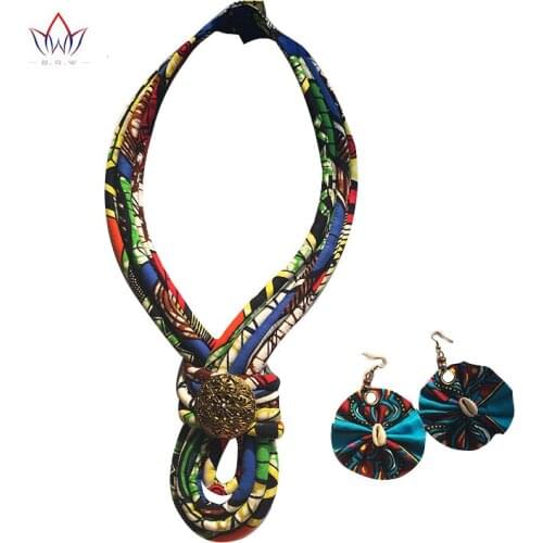 Jewellery Sets For Women Rope Chain Statement Necklace And Earrings Wedding Jewelry African Beads Jewelry Set BRW Other WYB78