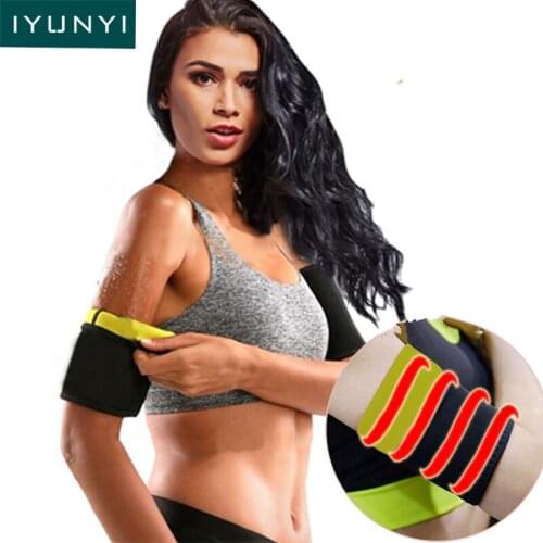 IYUNYI Women Arm Shapers Neoprene Body Shaper Arm Slimming Modeling Belt Losing Weight Shapewear For Slimming Arms Shapers