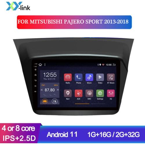 Car accessory Multimedia player Radio android For Mitsubishi Pajero sport 2013-2018 GPS Navigation system Stereo no 2 din dvr