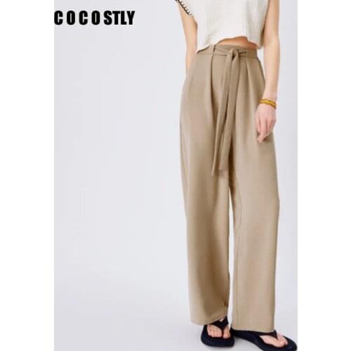 Женские брюки широкие COCOSTLY China At AliExpress