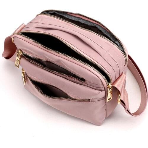Designer Girls Shoulder Messenger Bag For Women 2021 Nylon Multi-Purpose Purse Crossbody Tote Handbag bolsos mujer de marca