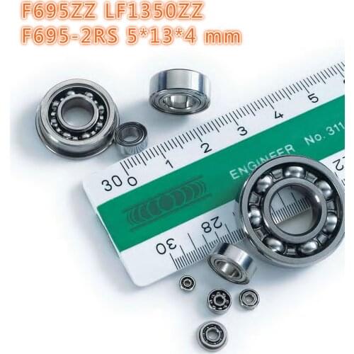 5pc Flange bearing F695ZZ LF1350ZZ f695-2rs 5*13*4 mm bearings for tranmition jmc