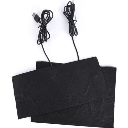 Size S/M5V Carbon Fiber Heating Pad Hand Warmer USB Heating Film Electric Winter Infrared Fever Heat Mat