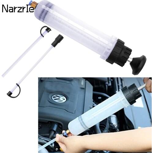 200cc Car Oil Fluid Extractor Filling Syringe Bottle Transfer Hand Pump Tools Auto Accessories