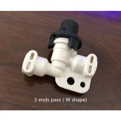 L-Shaped Elbow Union Joint KALERM Coffee Machine Maintenance Spare Parts Accessories 2 & 3 Ends Pass Doublepass KLM