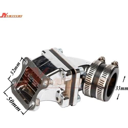 Motorcycle Carburetor Connector Inlet Intake Pipe For DIO-50 DIO 50cc