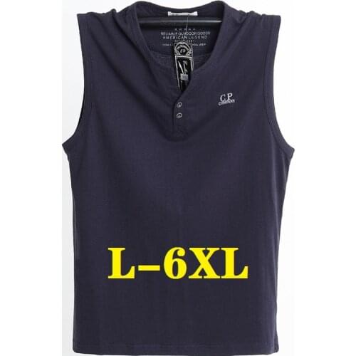 Tank Top Oversized Bodybuilding Mens tank top Street Workout Cotton Summer Gym Clothing Plus Size Mens Clothes Vest Tank Tops