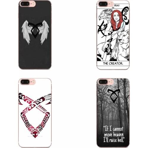 Shadowhunters Silicone Soft TPU Phone Cases Cover For Xiaomi Redmi 3 3S 4 4A 4X 5 6 6A 7 K20 Note 2 3 4 5 5A 6 7 Plus Pro
