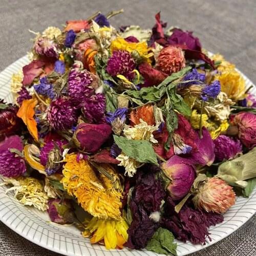 Different Natural Dired Flower Plants For Aromatherapy Candle Epoxy Resin Pendant Necklace Jewelry Making Craft DIY Accessories