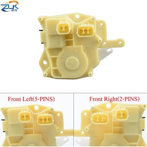ZUK Door Lock Actuator Assy Front Left Right 5Pins 2Pins For HONDA For CIVIC ACCORD ODYSSEY S2000 CRV Insight CL TL MDX