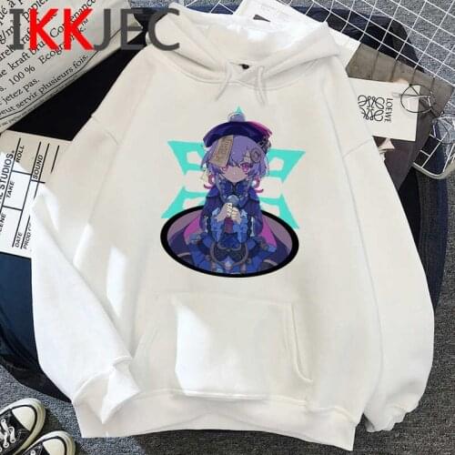 Genshin Impact hoodies women anime printed Korea graphic women pullover hoody grunge 2020