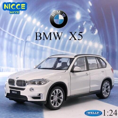 Welly 1:24 High Simulation Model Classical Diecast Car BMWX5 SUV Metal Alloy Car For Children Gifts Toy X5 SUV Car Collection