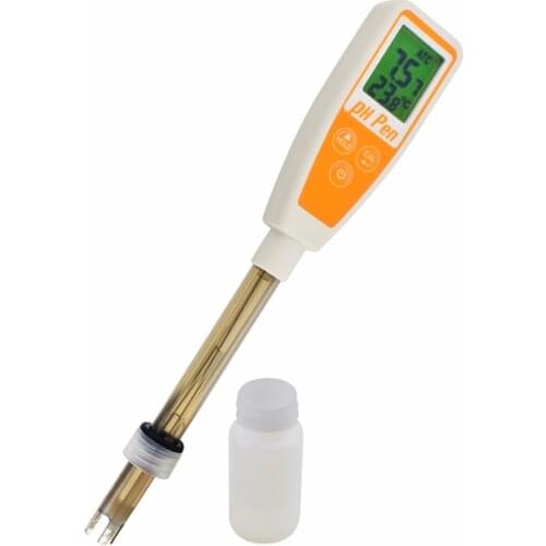 0.00~14.00 pH Range Pen type 12cm Probe pH Temperature ATC Self Calibration Meter Water Quality Tester Laboratory Aquarium Pool