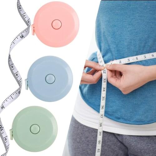 1pc 150cm/60" Tape Measures Portable Retractable Ruler Children Height Ruler Centimeter Inch Roll Tape