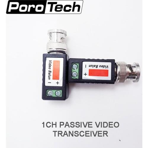 202N 1pair/2pcs Passive video balun VIDEO BALUN UTP cat5 cable for camera DVR balun video transceiver cctv video