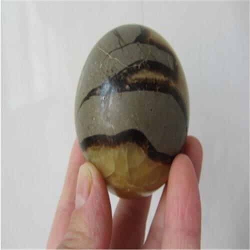 6cm, natural madagas mineral eggs, turtle back stone eggs home decoration