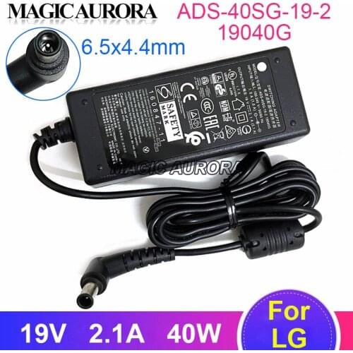 ADS-40SD-19-2 19040G SWITCHING Adapter 19V 2.1A For LG 27MP35 27UD68 32ML600M M2452D 27UL500 M24520 28TL520S 28LM520S Monitors