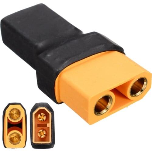 1pcs XT60 Male to XT90 Female Power Adapter Converter Connector Plug For RC Car Boat Flight Model Accessories