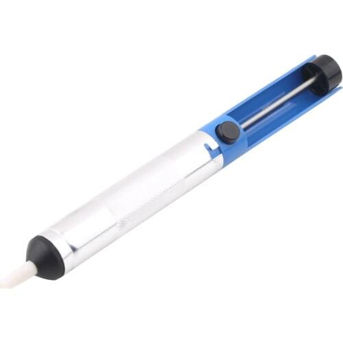 Aluminum Metal Desoldering Pump Suction Tin Soldering Sucker Pen Removal Vacuum Soldering Iron Desolder Tools Hot sell