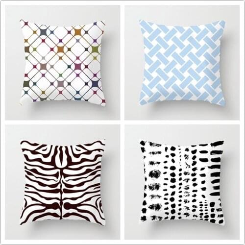 Geometric Pattern Cushion Cover Pillow Gift Car Home Decoration Sofa Bed Decorative Pillow Case