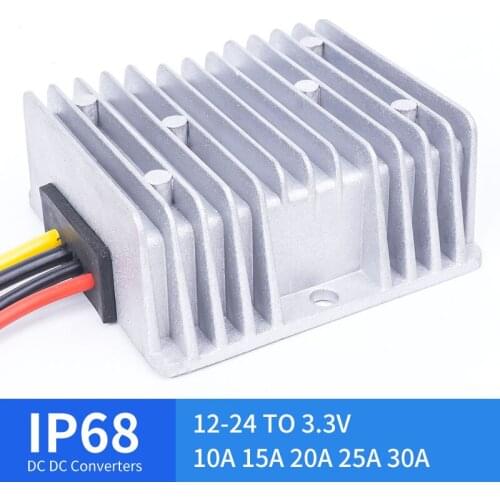 DC DC 12-24V TO 3.3V 10A 15A 20A 25A 30A Buck Converter for Automotive Solar Voltage Regulators