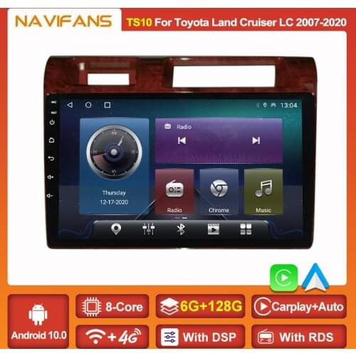 DSP 4G LTE AP130 Android 11 Octa Core 6+128G For Toyota Land Cruiser 2007-2020 Car Multimedia Player Gps Auto Radio Carpaly RDS