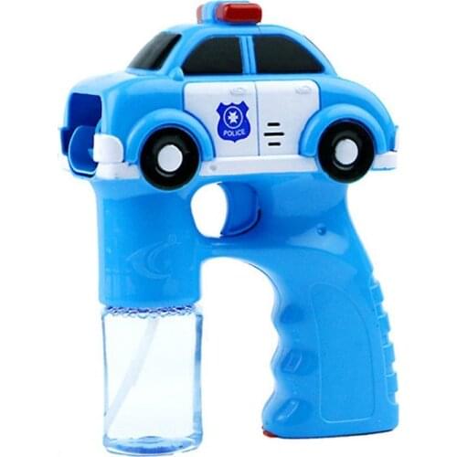 Electric Automatic Car Music Light Blowing Bubble Maker Machine Outdoor Kids Toy