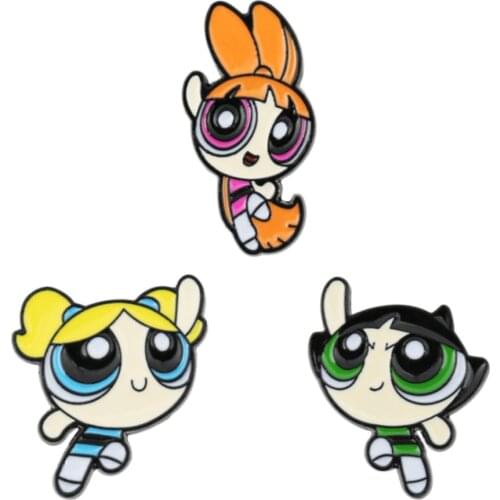 Enamel Pin Anime Badges Brooches For Women Metal Pins Badges On Backpack Womens Brooch Decorative Badges For Clothes Cute Pins