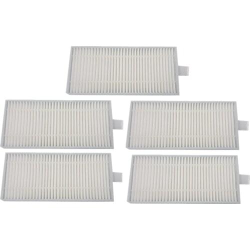 5pcs/lot Robot Vacuum Cleaner HEPA Filter for panda iplus S5 Robotic Vacuum Cleaner Spare Parts Accessories