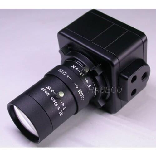 AHD-M / CVBS 5-50mm Manual Zoom & Focal LEN 1/3" Exmor CMOS IMX225 image sensor NVP2431 CCTV camera module Box Style (UTC)