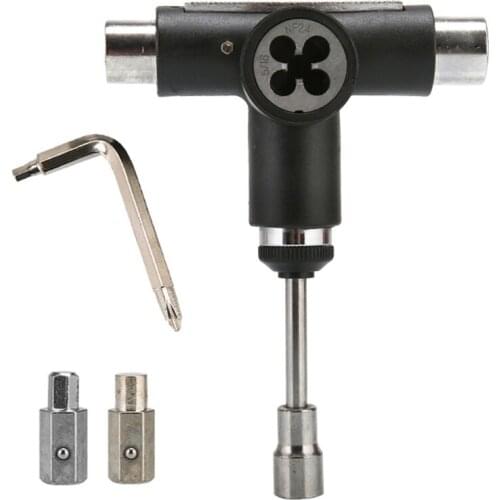Skateboard Tool Roller Skate Scooter T-Wrench L-type Head Spanner Screwdriver
