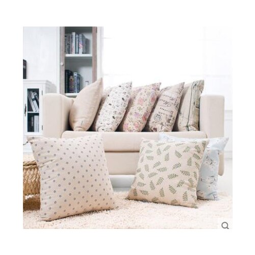 Pillowcase Sofa cushion cover Office bedside car pillowcase