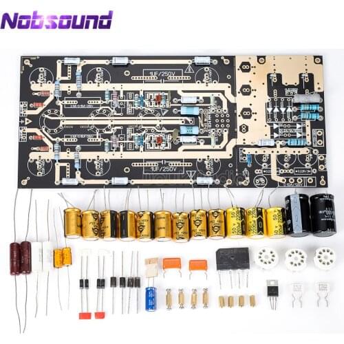 Nobsound United Kingdom ear834 MM RIAA Tube Phono Amplifier Stereo amp LP Turntable Pre-Amp DIY KIT