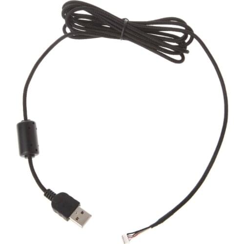 2021 New DEEK-ROBOT 2.2M USB Mouse Cable Line Replacement Wire For Logitech G5 G500 Special Mouse Lines